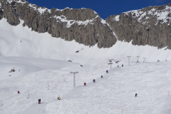 Bügellift Sparrhorngrat Strecke