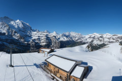 Auch im Skigebiet Grindelwald-Wengen könnte man nach Saisonschluss noch Skifahren.